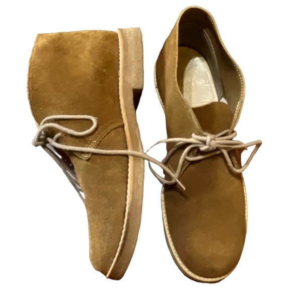 Vintage Desert Boot Tan Suede Chukka Crepe Rubber Sole Men’s Size 8 - Picture 6 of 12